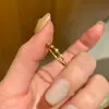 Anillo Delgado Incrustado de Diamantes de Plata de Ley S925 para Mujer, Estilo Vintage de Lujo Ligero, Diseño de Nicho de Gama Alta, Popular en Xiaohongshu