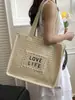 Bolsas Tejidas a Mano para Mujer 2026 Nuevo Estilo Bolso de Hombro Bolso Tote de Gran Capacidad Bolso de Paja de Moda para Vacaciones en la Playa