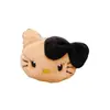 Peluche Dibujo Chirriante Hello Kitty Colgante Rubí Regalo para Amigos Regalo Escolar Cadena de Cuentas para Mochila Colgante