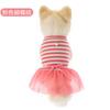 Fabricantes de ropa para mascotas, falda para perros pequeños, falda de princesa floral, linda falda para gatos, ropa ultrafina con pelusa