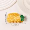 Golais Joias Clip de Cabelo de Frutas Frescas Transfronteiriço Clip de Tubarão Estilo Coreano Criativo Clip de Cabelo para Meio Preso Joia Versátil Feminina