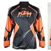 Traje de Corrida de Motocross de Verão Ktm Mais Vendido Traje de Downhill Camiseta de Manga Longa Masculina para Ciclismo de Mountain Bike