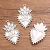 31 Tipos de Accesorios para Joyería DIY Colgantes de Halloween Charms de Corazón Calavera Accesorios para Bolsos y Ropa