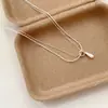 Collar de Perro Salchicha Dulce y Genial para Mujer, Sencillo y a la Moda, Estilo Coreano Versátil, Cadena Única para Clavícula, Estilo Ins, Cadena Ligera de Lujo para el Cuello