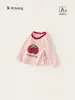 Ropa Infantil Bangxuan Dulce Conjunto de Otoño para Bebés Niñas, Conjunto de Dos Piezas para Bebés con Mangas Largas y Bloques de Color con Leggings, Conjunto para Niñas