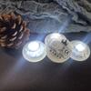 Posavasos Luminosos LED Personalizables, Puestos Callejeros, Accesorios de Ambiente de Bar para Mercado Nocturno, Calcomanías Luminosas Impermeables para Taza, Calcomanía LED