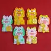 Gato de telha auspicioso colorido de Yunnan geladeira viagem comemorativo relações públicas presente decoração criativa vendas diretas da fábrica