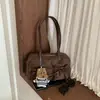 Outono 2026 Nova Bolsa Estilosa Tendência Bolsa Almofada Bolsa de Mão para o Trabalho Bolsa Boston Retro Nicho de Ombro Único Feminina