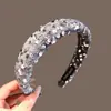 Diadema de lentejuelas transfronteriza estilo ins moda moderna personalizada diadema de bola lujo ligero alta calidad diadema de ala ancha accesorios para el cabello