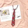 Estudiantes Estilo Universitario Ropa de Graduación Licenciatura vino tinto Corbata Femenina JK Estilo Japonés Lazo DK Masculina Camisa Corbata Accesorios