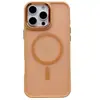 Adequado para Capa de Celular Magnética Apple 17Promax 2,0 mm Toque de Pele Fosco Estrutura Galvanizada Capa Protetora Ip16 15