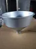 Novos acessórios para retificadora: arruela do parafuso de fixação do alimentador, funil branco, cabeça de moagem de aço inoxidável 140, rebolo, disco de moagem.