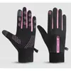Luvas de Ciclismo Esqui Inverno Quente Mais Veludo Antiderrapante Pesca Motocicleta Bicicleta Obra Luvas de Trabalho Transfronteiriço