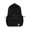 Letras Bordadas Atmosféricas, Estilo Coreano, Versátil, Casual, Mochila Simple, Mochila de Diseño Nicho, Bolso Escolar para Estudiantes