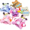 Versión de Prueba de Muestra de Letrero de Plástico Lindo de My Melody para Niños Sello de Goma Suave Hélice para Pegar a Mano Molino de Viento Giratorio Juguete
