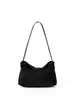 Bolso de axila de color sólido de nailon minimalista estilo coreano para mujer, Nuevo bolso de mano y bolso de hombro versátil de alta gama