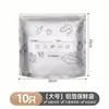 Bolsas selladoras de papel de aluminio para uso doméstico, grado alimenticio, herméticas, bolsas autosellables para refrigeradores y carne congelada