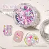 Joyería para Uñas Lentejuelas Mariposa Lentejuelas Mariposa Soñadoras Color Macarrón Colorido Mariposa Lentejuelas Soñadoras Joyería para Uñas