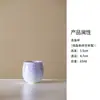 Tetera de Cerámica con Esmalte Cristalizado en Horno, Gaiwan, Juego de Té Kung Fu Flor de Hielo, Taza de Maestro, Taza de Degustación, Taza de Té, Posavasos, Taza de Café