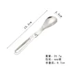 Acero inoxidable 304 cuchara plegable vajilla exterior portátil cuchillo de acero inoxidable tenedor plegable palillos cuchara plegable de tres piezas
