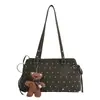 2026 Nuevo Bolso Coreano de Nicho con Lunares para Mujer Elegante Versátil Bolso de Hombro Único Bolso de Mano de Alta Apariencia Moderno
