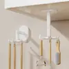 Gancho Giratorio para Cocina, Estante de Almacenamiento con Gancho sin Perforaciones, Colgador de Pared de Seis Garras para Espátulas y Cucharas, Estante de Almacenamiento para Palas
