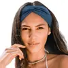 Diadema Deportiva Bohemia Europea y Americana para Mujer con Ala Ancha Diadema para Yoga Fitness Elástica Peso para el Cabello Diadema para Correr Deportes