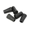 Accesorios para Bastones de Trekking, Mangas de Goma Antideslizantes, Absorción de Impactos y Resistencia al Desgaste para Bastones de Trekking, Fundas para Puntas, Accesorios de Funda Protectora para Pies, Cabeza Cilíndrica