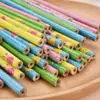 50 pacotes de filme de desenho animado Haste redonda Lápis HB Prêmios de jardim de infância e escola primária Presentes Papelaria Suprimento de e-commerce