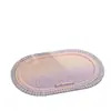 Alfombrilla de Piso de Lino y Barro de Diatomeas, Alfombrilla de Piso de Baño Estilo Crema, Absorbente de Agua para el Hogar, Secado Rápido, Alfombrilla Antideslizante para Pies, Alfombrilla para Puerta de Entrada