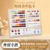 Tablero de Exhibición de Colores de Uñas de Venta Caliente Transfronterizo, Soporte de Exhibición de Colores de Moda Acrílico, Libro de Tarjetas de Color Específico para Salón de Uñas