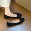 Zapatos de Primer Encuentro Temporada Primavera/Verano 2026, Punta Redonda, Tacón Bajo, que Aumentan la Altura, Tacón Bajo Suave Versátil, con Lazada, Zapatos para el Trabajo para Combinar con Faldas