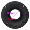 Altavoz de Trompeta para Tweeter de 3~18 Pulgadas Unidad de Driver Boca Plana Montaje con Tornillo Carcasa de Plástico Accesorios de Audio