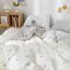 Conjunto de Cama Quatro Peças Celebridade da Internet, Lençóis de Cama, Capa de Edredom, Edredom de Estudante, Colcha, Conjunto Três Peças Dormitório, Beijo