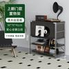 Gabinete de Revista abatible estilo tronco Gabinete lateral para sala de estar Estante de almacenamiento estilo japonés Librero Gabinete tipo cubo Almacenamiento para el hogar Gabinete de almacenamiento nórdico