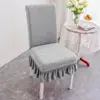 Funda de silla universal para cuatro estaciones para uso en el hogar, respaldo antideslizante todo en uno, funda de silla de comedor integrada, elástica y engrosada