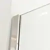 Pantalla Escandinava Forma Recta Mampara de Cristal para Baño Pantalla Separadora de Seco y Húmedo para Baño Pantalla de Cristal Sin Marco