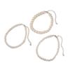 Collar de perlas con hebilla corta, regalo festivo, joyería, venta al por mayor, conjunto de accesorios de ropa para mujer.