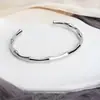Pulsera Transfronteriza de Acero Inoxidable para Mujer, Pulsera de Joyería de Acero de Titanio, Estilo Sencillo Europeo y Americano, Joyería de Oro de 18K, Joyería Versátil de Lujo Ligero