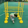 Equipamento Macio para Treino de Barreiras para Crianças, Equipamento Divertido de Atletismo para Escolas Primárias e Secundárias, com Apito, Equipamento de Espuma para Revezamento