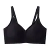 Ventas Directas de Fábrica Producto Popular de Venta Transfronteriza: Sujetador Push-Up con Soporte Lateral para el Pecho, Banda de Gel Inalámbrica, Sujetador Cómodo Sin Costuras Ajustable de Tallas Grandes
