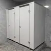 Panel Divisor de Baño para Inodoro Tablero Anti-Mejorador Blanco Deflector Impermeable Divisor Panel Divisor de Baño Público Escolar