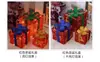 Caja de Regalo Navideña Y Juego de Tres Piezas Luces Decorativas Decoración Interior Navideña Arreglo Luces de Colores Caja de Regalo Brillante