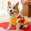 Ropa para Perros de Otoño e Invierno, Chaleco de Año Nuevo para Corgi, Bulldog Francés, Dachshund, Perros Medianos y Grandes Traje Tang de Año Nuevo Chino Ropa para Mascotas