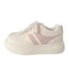 Design de Nicho Sapatos Brancos de Solado Grosso para Pão para Mulheres 2025 Novos Versáteis Originais Casuais Chiques Leves Tênis de Treino Alemães