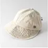 Sombrero de Pescador de Mezclilla Lavado Vintage Desgastado con Cordón y Ala Suave para Mujer, Gorra de Béisbol Sencilla Casual Versátil de Nicho para Sombrear