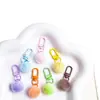 Llavero de Bola de Felpa Linda Colgante DIY Color Caramelo Hebilla de Puerta Accesorios de Joyería Colgante de Pompón de Piel Sintética de Conejo Venta al por Mayor