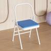 Silla de Yoga Iyengar Ejercicio Silla de Ejercicio Yoga Estiramiento Auxiliar Soporte Lumbar Silla de Fitness Engrosada Plegable