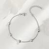 Pulsera Dulce en Forma de Corazón Combinable Regalo para Novia Día de San Valentín Pulsera Clásica de Amor Ajustable