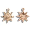 Accesorios de Joyería de Aleación de Venta Caliente Transfronteriza Colgante de Estrella de Ocho Puntas Multicolor Simple Colgante de Estrella Collar Pulsera Accesorios